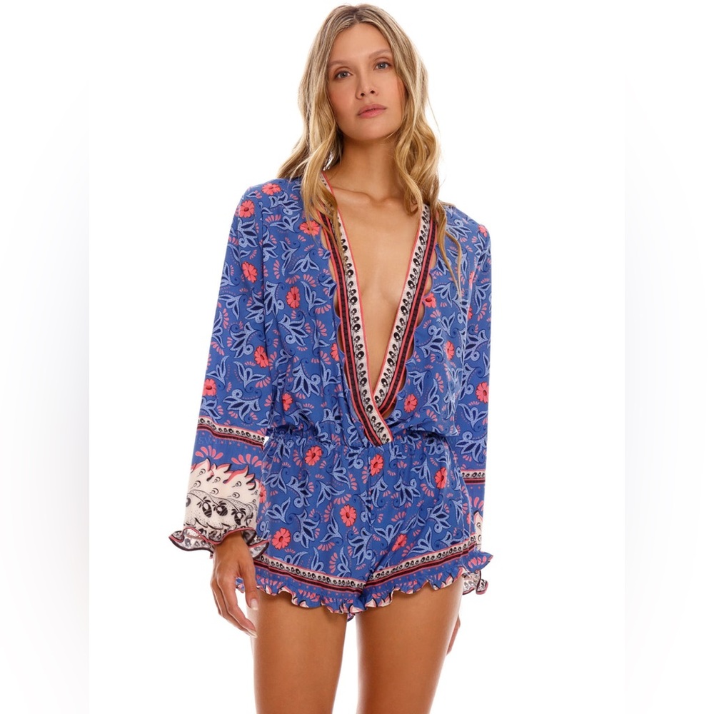 AGUA BENDITA LARISSA ROMPER SIZE M